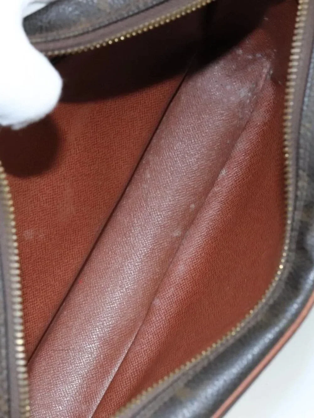 LOUIS VUITTON Monogram Compiegne 23 Clutch Bag M51847 LV Auth